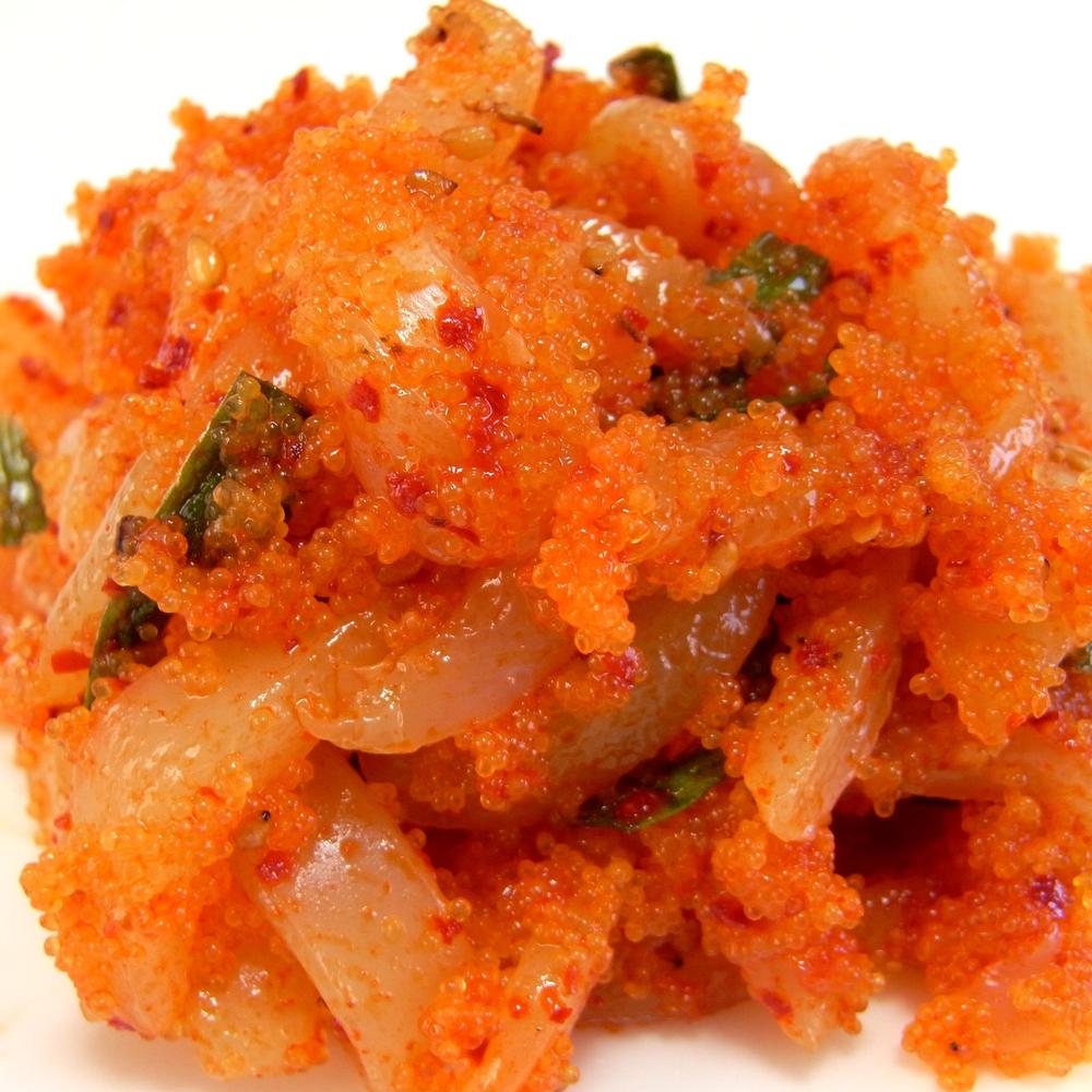 【こだわりキムチ】イカキムチ(120g) | キムチ・韓国餅の中山商店
