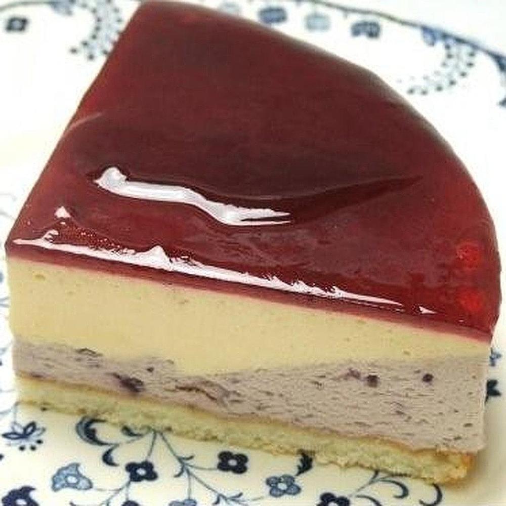 アイスケーキ ブルーベリー フロマージュブラン 2色のムースケーキ