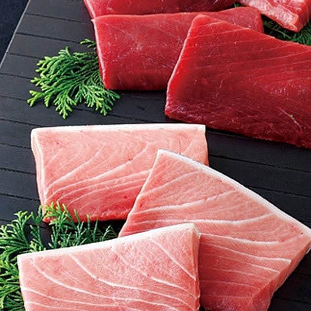 長崎県産本マグロとろセット