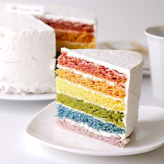 夢幻レインボーケーキ