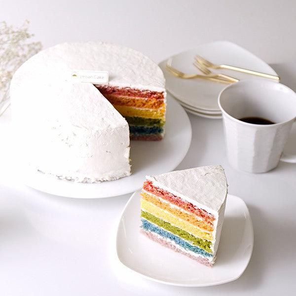 夢幻レインボーケーキ